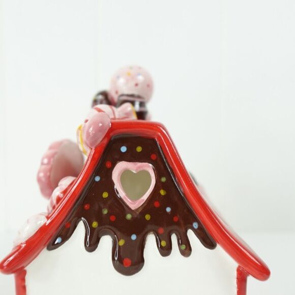 Blue Sky Hello Kitty Handcrafted Ceramic Sweet Shoppe Candle House - Picture 10 of 16